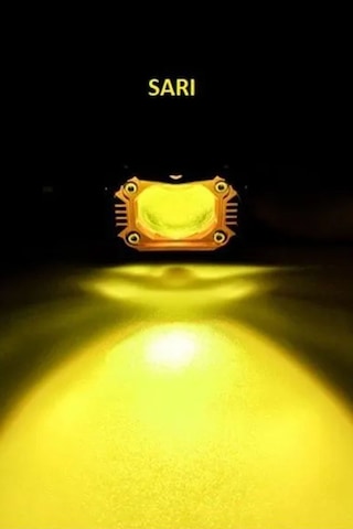 Motosiklet Çok Modlu Lazer Led Sis Farı 2 Adet Çift Renk Beyaz Sarı Ultra Güçlü Sis Farı