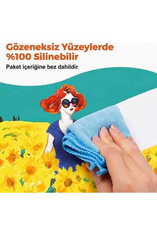 Jarmelo Pencere Boya Kalemleri 6 Adet Ja96703 Çok Renkli