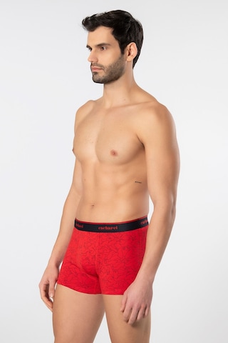 Cacharel Erkek Desenli Likralı Boxer 3'lü Paket 1339/lacivert 2 Lacivert