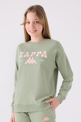 Kappa Kız Çocuk Haki Sweatshirt Haki
