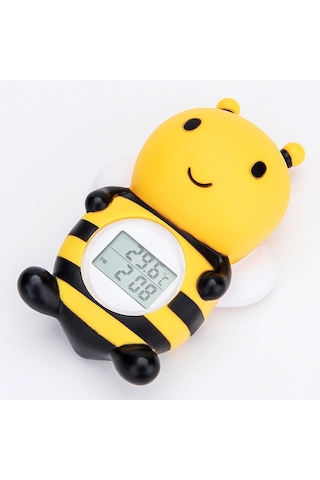 Sones Mty-813 Karikatür Küçük Arı Çocuk Elektronik Su Termometresi Sarı