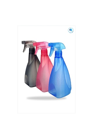Çok Amaçlı Fısfıs Çiçek Sulama Plastik Su Sprey Şişesi Bitki Temi