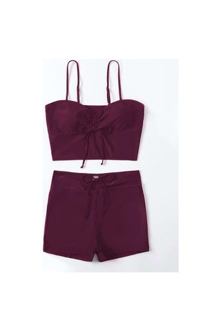 Deep Beach Taytlı Bikini Takım Db200802bt 001