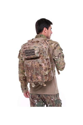 571 Collections Single Sword Single Sword 36l Su Geçirmez Outdoor Taktik Sırt Çantası, Multicam Açık Altın