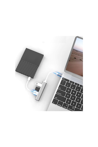 4 Port Usb Çoğaltıcı Çoklayıcı Hub Usb 3.0 Çoklama Slim Usb Hub