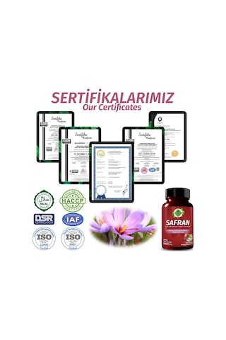 Gökçek Şifa Safran 60 Kapsül