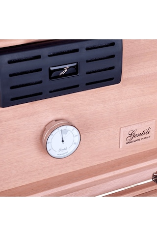 Gentili Emilio Desenli Ahşap Kaplama Humidor 373047