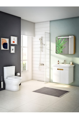 Artema A45680STA Samba 3F Sürgülü El Duşu Takımı Krom
