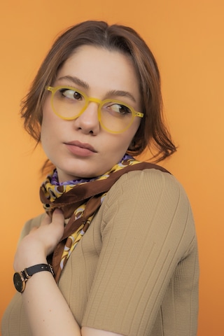 Lunox LNX001Ekran Lucia Sarı Unisex Bilgisayar Ekran Gözlüğü ( Siyah Sap )
