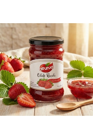 Altunsa Çilek Reçeli 380 G