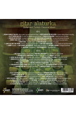 Gitar Alaturka - Guitar And Turkish Classical Music 3 Cd