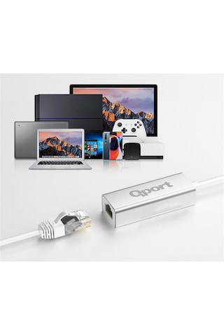 Qport Q-tr45 Type-c To Rj45 Ethernet Cevırıcı