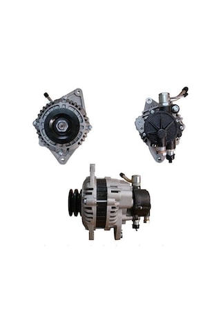 Wutse 12V Alternatör Dinamo 65 A Vakumlu Çift Kasnak 10 Mm Sapla N11.526