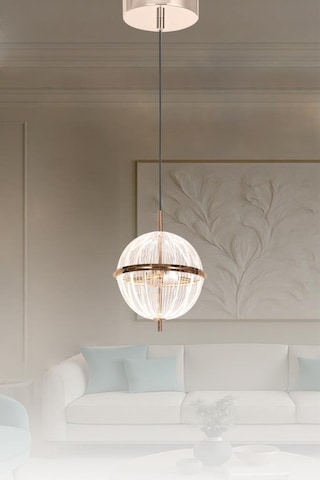 Eray Aydınlatma 8265-1 Gold Led Avize Sarı