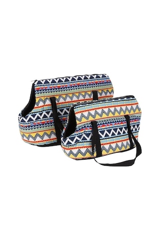 Hangfox Klasik Stil Köpek/kedi Taşıma Çantası - Askılı Dışarı Çıkış Torbası Büyük Boy 55x26x27cm, 6 Kg'a Kadar
