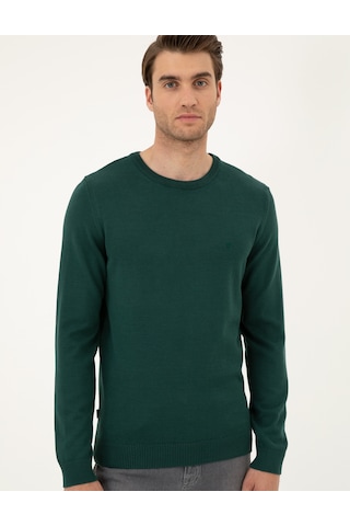 Pierre Cardin Erkek Yeşil Kazak /triko 50296575-vr054 Yeşil