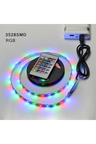 Rgb 5v Usb Güç Led Şerit Işık Rgb 2835 3528 Smd Hdtv Tv Masaüstü Bilgisayar Ekranı Arka Işık Ve Önyargı Aydınlatma 1m 2m 3m 4m 5m Şerit Işık 5m