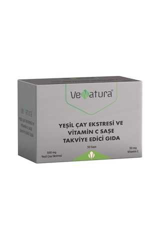 Venatura Yeşil Çay Ekstresi Ve Vitamin C 30 Saşe