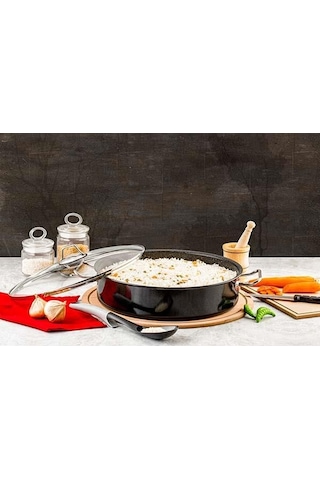 Evimsaray Zest Gusto Granit Basık Tencere 22 Cm Zgkt22