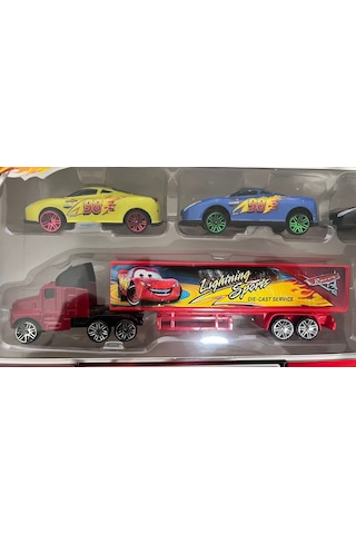 Toysan Toy-50 3'lü Tır Seti Metal Arabalı
