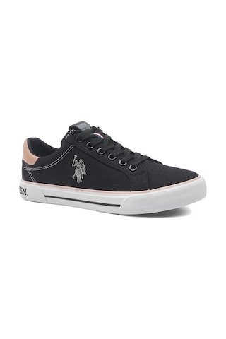 U.S. Polo Assn. U.s.polo Assn.rachel 6fx Siyah Keten Comfort Casual Spor Ayakkabısı Siyah