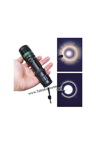 Watton Wt-012 Şarjlı El Feneri Çok Renkli