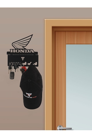 Torque-MX Metal Dekoratif Anahtar Askısı EA20 Siyah