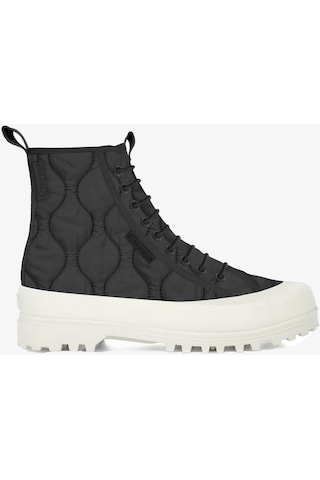 Superga 2644 Alpina Quilted Nylon Kadin Gri Bot S7128xw-a1y-sp Gri