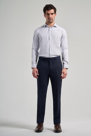 İmza Koyu Lacivert Esnek Yandan Cepli Slim Fit Classic Pantolon 1003250160 Koyu Lacivert