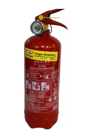 Carub Tse Belgeli Yangın Söndürücü 1 KG