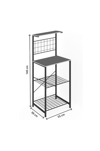 Çok Amaçlı Dolap Mutfak Bango Masa Dar Çam 1436