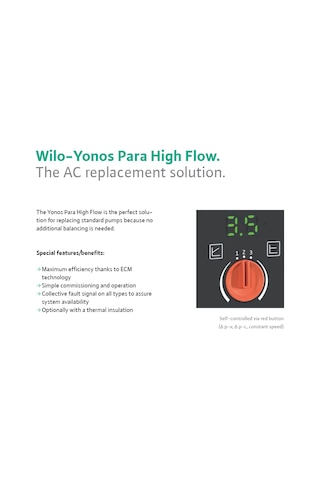 Wilo Yonos Para Hf 30/10-12