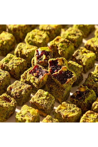 Servet Şeker İlavesiz Karadut Antepli Çifte Kavrulmuş Lokum 500 G