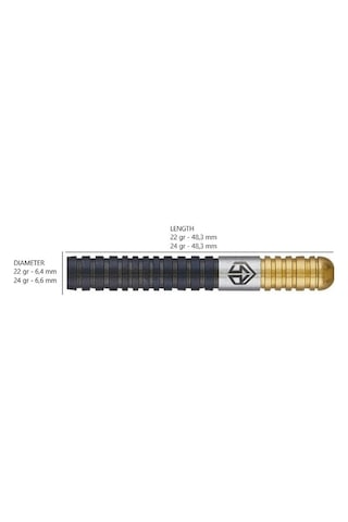 Unicorn Ross Smith - Two Tone % 90 Tungsten Çelik Uçlu Dart Oku