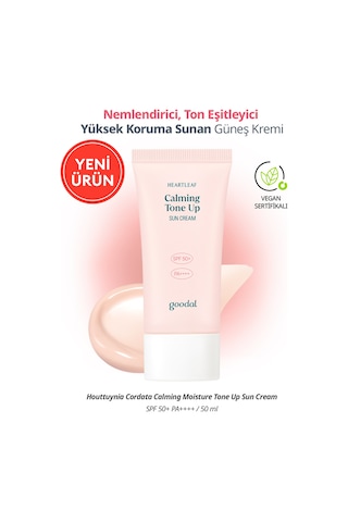 Ton Eşitleyici Güneş Kremi Goodal Houttuynia Cordata Calming Moisture Tone Up Sun Cream Spf50+pa++++ 75221385