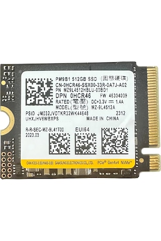 Samsung 512gb 2230 M2 Nvme Pm9b1 Mz9l4512hblu