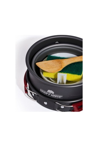 Kamp Yemek Pişirme Seti TT-CKB-RUZ-2914 Açık Gri