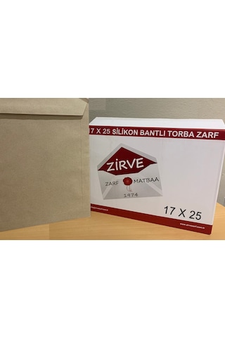 Torba Zarf 17x25 90 Gam I.Kraft Silikonlu 500 Adet