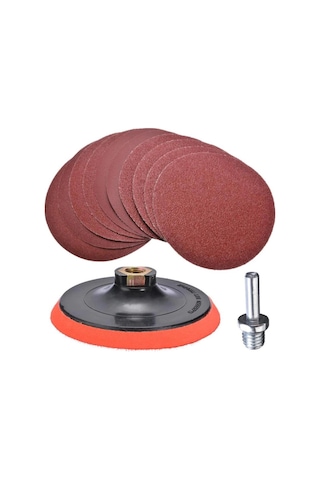 Ugr-Nikon Cırt Zımpara Seti 115 Mm 40-320 Kum 114 Parça