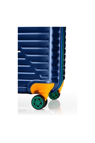 Louisiana Polo Kabin Boy %100 Polikarbon Valiz 4x2 Teker Lacivert 1088 Lacivert