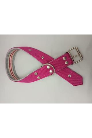 Kozaklı 10475 Büyük Irk Köpek Tasması Pembe 70 x 4 CM Pembe