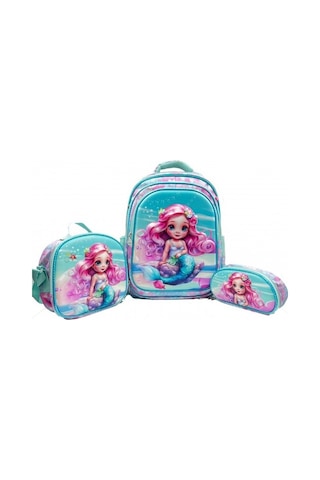 Akıllıelma-taros Sweet Sırt Çantası 3 Lü Set Çok Renkli