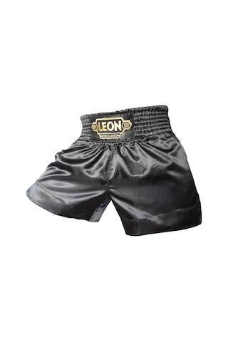 Leon Ground Kick Boks ve Muay Thai Şortu Siyah BYL1006 Siyah