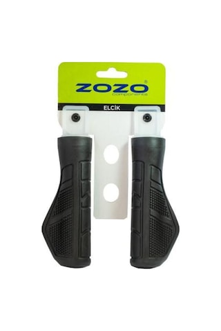 Elcik G-331 Ergonomik Modeli Destekli Yapı Kolay Kavrama Bisiklet Elciği 133 Mm Siyah Siyah