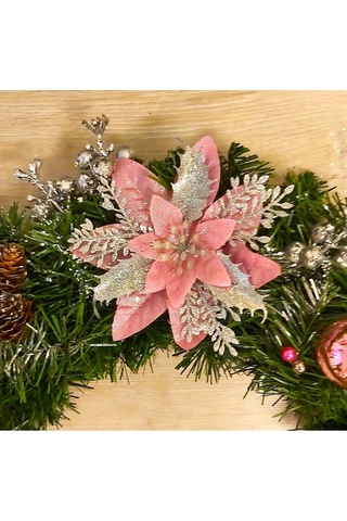 Yılbaşı Büyük Garland Lux Çelenk