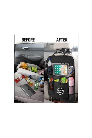 Araç Koltuk Arkası Organizer Tablet Telefon Tutucu Araba Içi Düzenleyici Oto Koltuk Tutucu