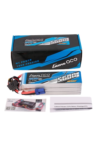 Gens Ace G-tech 6s 22.2v 5600mah 80c Lipo Batarya