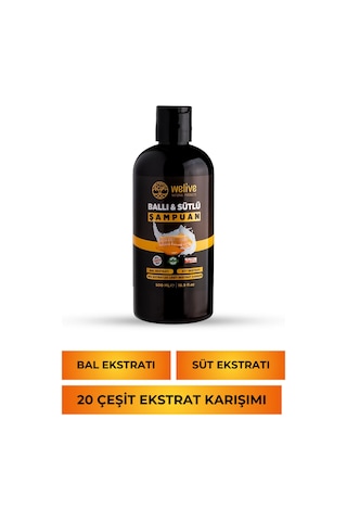 Ballı & Sütlü Şampuan 500 Ml Tüm Saç Tipleri