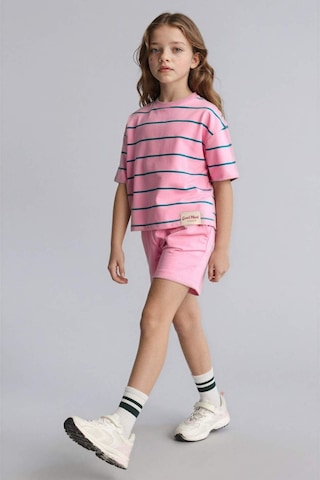 Defacto Sweatshirt Kumaşı 2li Takım Kız Çocuk H7876a826smpn82 Pembe-pn82