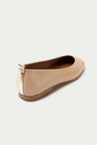 Mubiano Hakiki Deri Collection Kadın Babet Nude - Mcsr1010 - N Ten